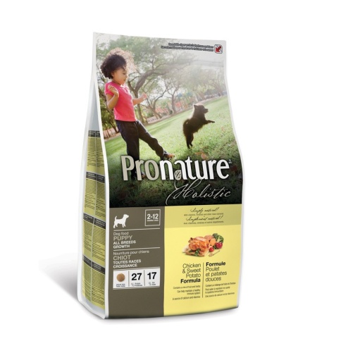 Pronature Holistic сухой корм для щенков с цыпленком и сладким картофелем 13.6 кг фото 2
