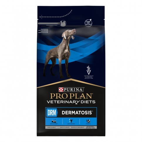 Pro Plan Veterinary DRM Dermatosis сухой корм для взрослых собак при дерматозах 1.5 кг фото 1