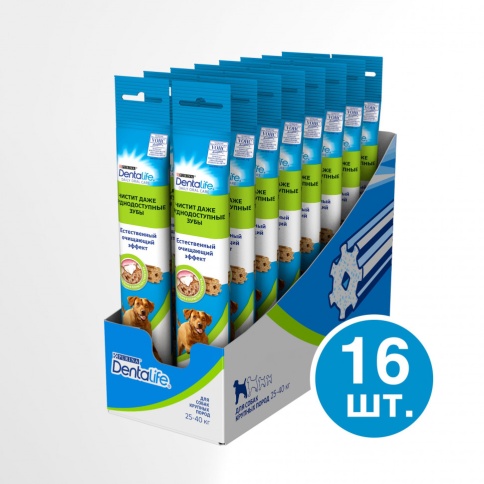 Pro Plan DentaLife лакомство для ухода за полостью рта собак крупных пород - 35.5 г фото 2