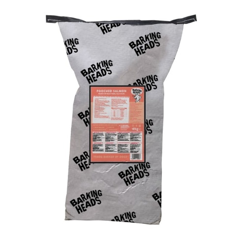 Barking Heads Мисочку оближешь сухой беззерновой корм для взрослых собак с лососем и картофелем - 18 кг фото 2
