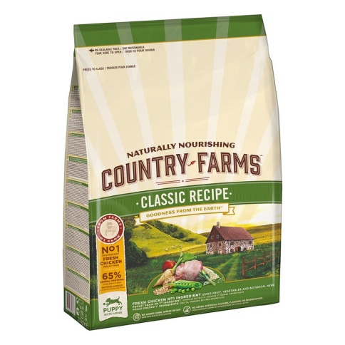Сухой корм Country Farms для щенков с курицей 2.5 кг фото 2