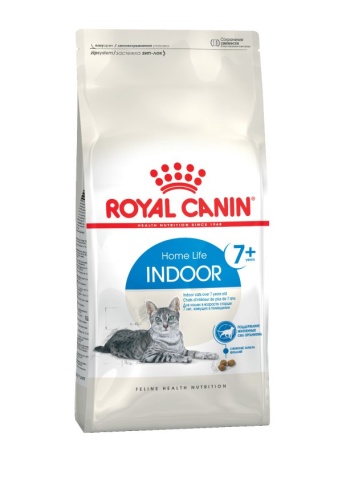 Royal Canin Feline Indoor 7+ сухой корм для пожилых кошек, постоянно проживающим в помещении - 3.5 кг фото 1