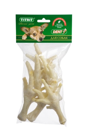 Titbit лапки куриные XL - мягкая упаковка фото 1