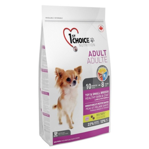 1st Choice для декоративных собак с ягненком, рыбой и рисом - 350 гр фото 2