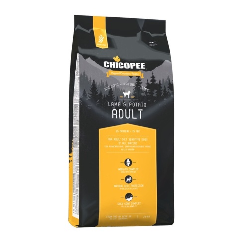 Chicopee HNL Adult Lamb & Potato корм для взрослых собак с ягненком и картофелем 2 кг фото 2