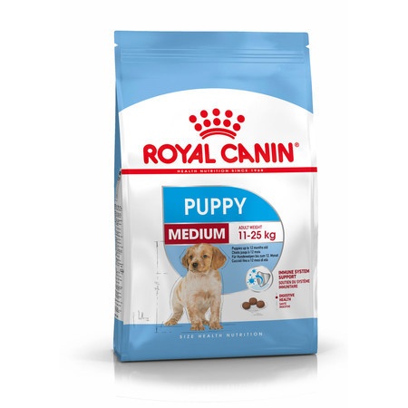Royal Canin Medium Puppy сухой корм сухой для щенков средних размеров (вес 11-25 кг) от 12 месяцев, 15кг фото 1