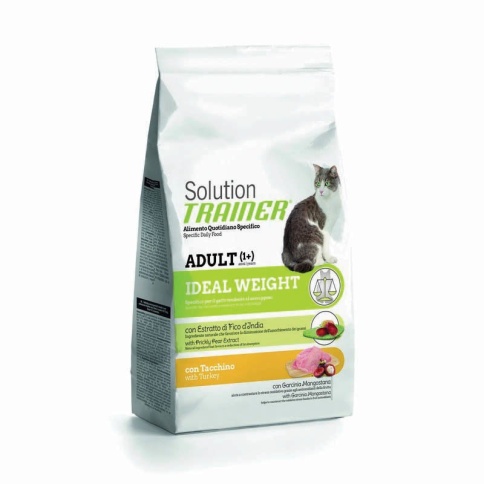 Trainer Solution Ideal Weight With Turkey для кошек с избыточным весом с индейкой - 1.5 кг фото 2