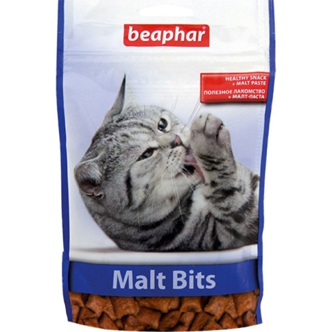 Подушечки Beaphar Malt-Bits с мальт-пастой - 150 г фото 2