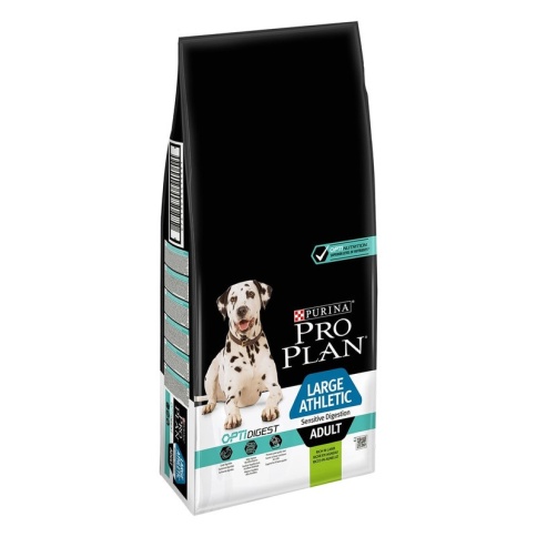 Purina Pro Plan adult large athletic для крупных собак с атлетическим телосложением с ягненком 14 кг фото 2