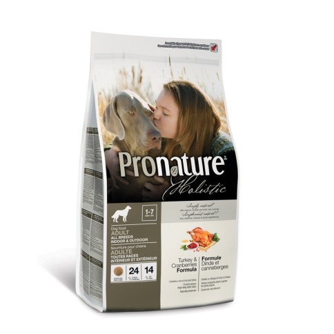 Pronature Holistic сухой корм для собак с индейкой и клюквой - 13.6 кг фото 2