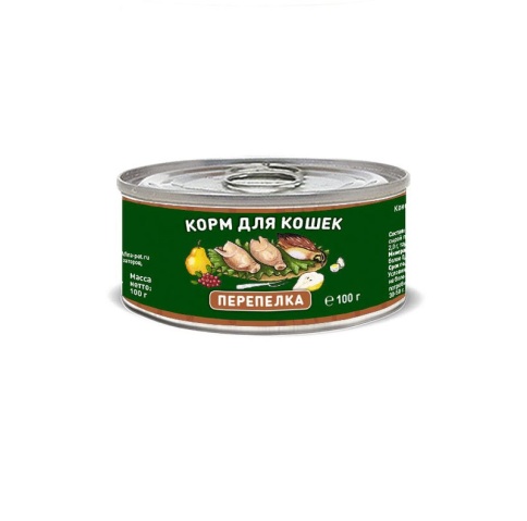 Solid Natura с перепелкой для кошек 100 г фото 1