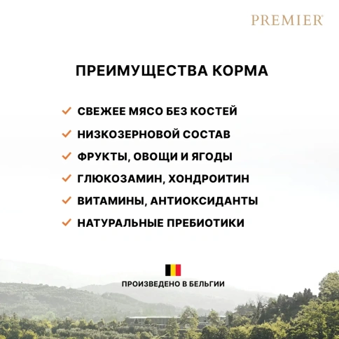Сухой корм Premier с индейкой для котят, беременных и кормящих кошек, 2 кг фото 2
