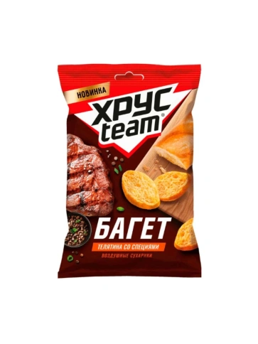 Хрустим Багет Тел со специями 60г фото 1