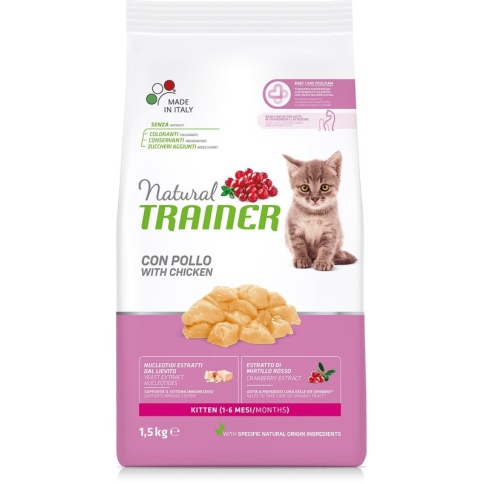 TRAINER NATURAL KITTEN для котят 1,5 кг фото 2