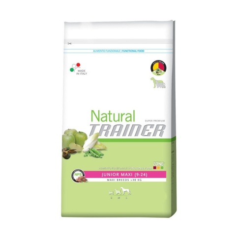 Trainer Natural Maxi Junior для юниоров крупных пород от 9 месяцев до 2 лет - 12.5 кг фото 2