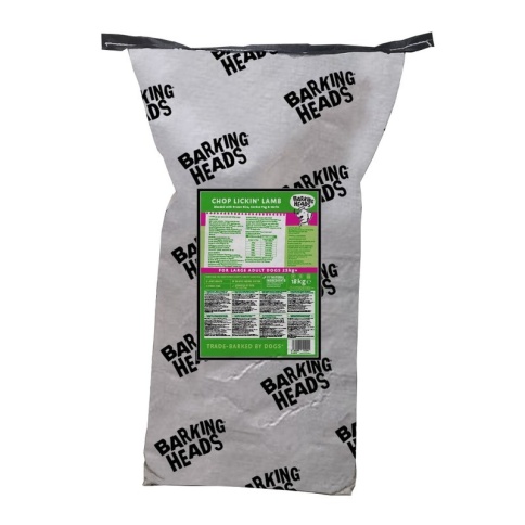 Barking Heads Мечты о ягненке сухой корм для взрослых собак крупных пород с ягненком и рисом - 18 кг фото 2