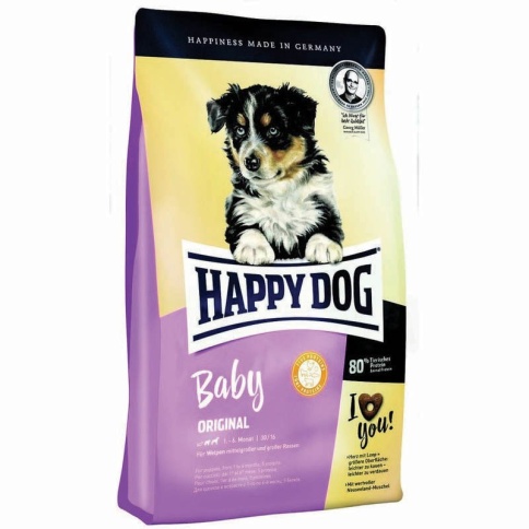 Happy Dog Baby Original сухой корм для щенков от 1 до 6 месяцев - 10 кг фото 2