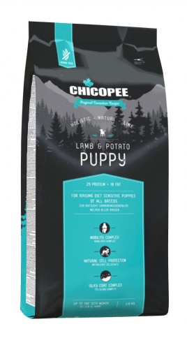 Chicopee HNL Puppy Lamb & Potato корм для щенков с ягненком и картофелем 2 кг фото 1