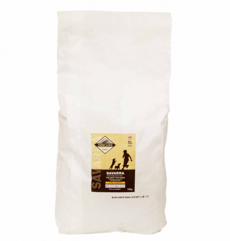 Savarra Puppy Сухой корм для щенков с индейкой и рисом - 18 кг фото 1