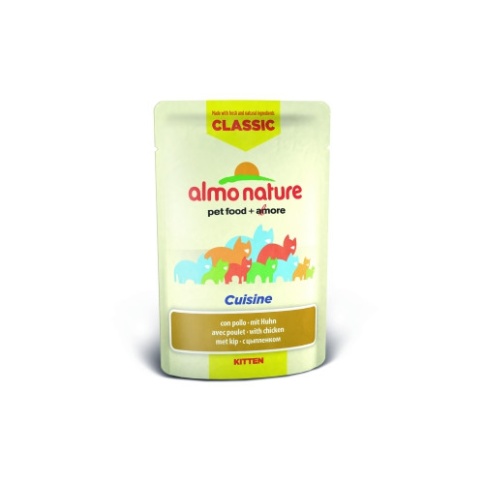 Almo Nature Classic Kitten Cuisine паучи холистик для котят - 55 г фото 1
