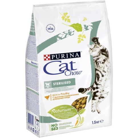 Purina Cat Chow Special Care для кастрированных и стерилизованных котов и кошек 1,5 кг фото 2