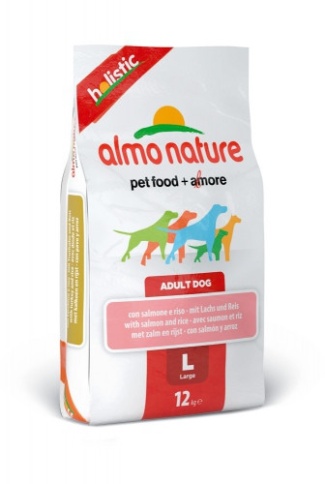 Almo Nature Holistic Adult Dog Large & Salmon 12 кг фото 1