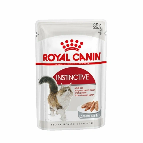 Влажный корм Royal Canin Instinctive для взрослых кошек, паштет, пауч, 85 г х 12 шт фото 1