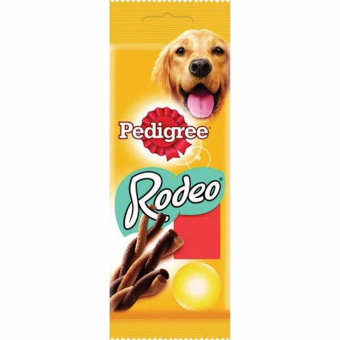 Pedigree Rodeo лакомство для взрослых собак средних и крупных пород с говядиной в форме косичек - 70 г фото 2