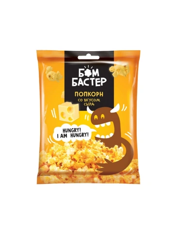 Попкорн Бомбастер со вкусом сыра 35г фото 1