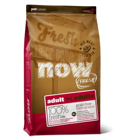NOW Fresh Grain Free DF сухой беззерновой корм для взрослых собак с ягненком - 2,72 кг фото 2
