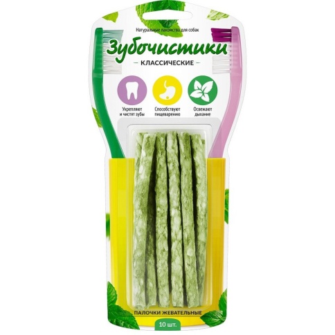 Деревенские лакомства Зубочистки палочки жевательные 100 г фото 2