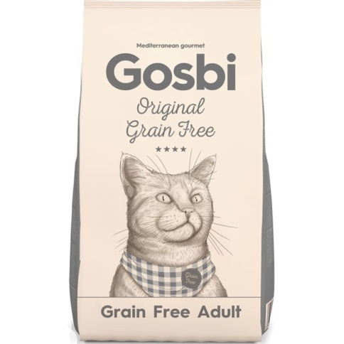 Сухой беззерновой корм Gosbi Original Cat Grain Free для кошек с курицей Adult - 12 кг фото 1