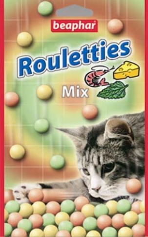 Beaphar Лакомство для кошек шарики Mix 80 шт фото 1