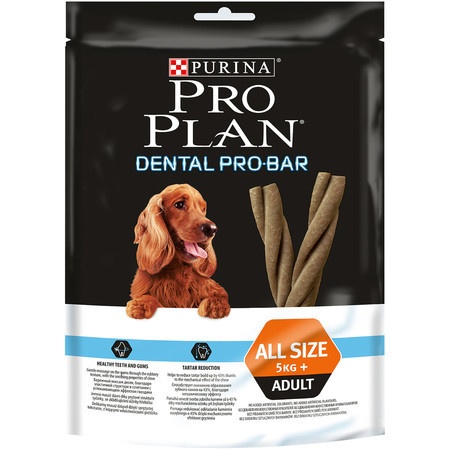 Purina Pro Plan Dental ProBar лакомство для собак всех пород для поддержания здоровья полости рта - 150 г фото 1