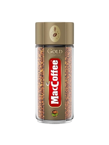 Кофе натур.раствор сублимир MacCoffee Gold ст/б 100г фото 1
