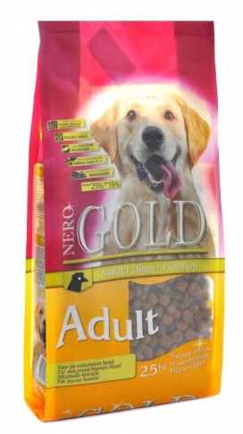 Nero Gold Adult Dog Chicken & Rice 2,5 кг фото 1