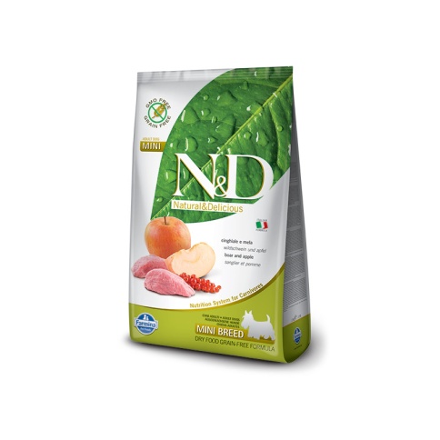 Farmina N&D Dog Boar & Apple Adult Mini 2,5 кг фото 1