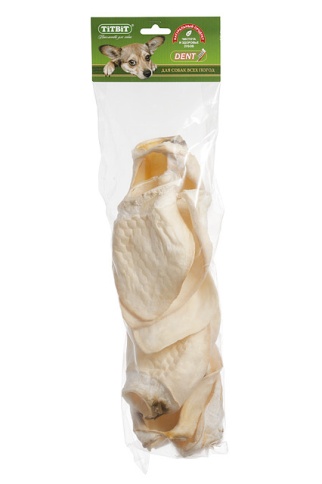 Titbit ухо говяжье BIG - мягкая упаковка фото 1