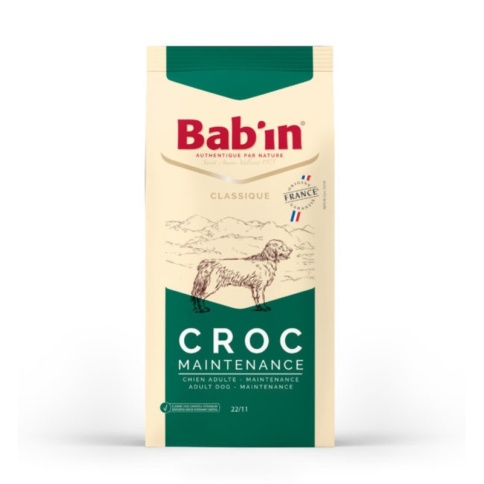 Babin Classique Croc Maintenance сухой корм для собак с низким уровнем физической активности с мясом утки, курицей и свининой - 4 кг фото 2
