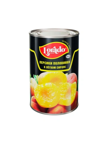 Персики половинки "Lorado" 410г фото 1