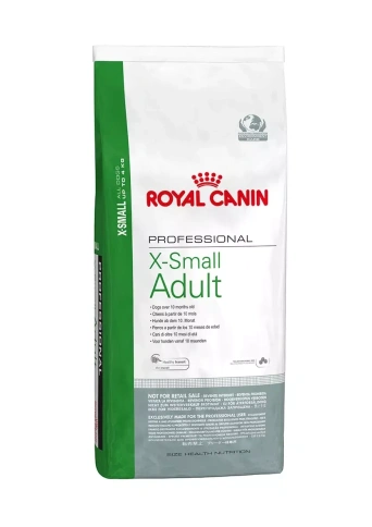Сухой корм Royal Canin X-Small Adult для собак миниатюрных пород (для питомников), 11 кг фото 1