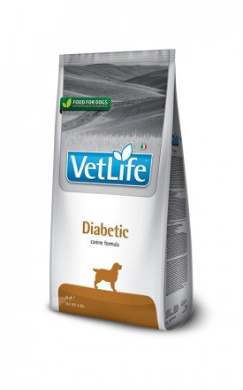 Farmina Vet Life Dog Diabetic сухой корм для собак страдающих сахарным диабетом с курицей - 2 кг фото 1