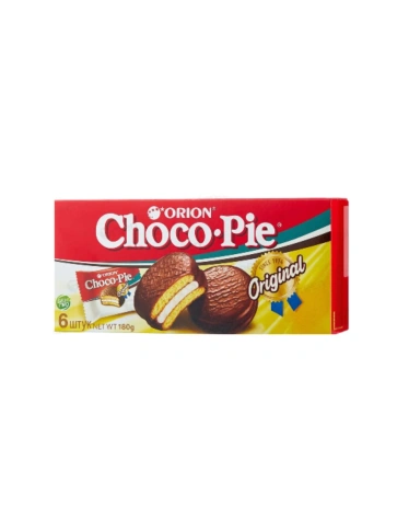 Мучное кондитерское изделие в глазури "Choco Pie" 180г фото 1