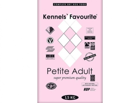 Kennels` Favourite Petite Adult корм для взрослых собак мелких пород с уткой 1,5 кг фото 1