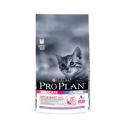 Purina Pro Plan (0.4 кг) Junior Kitten Delicate with Turkey фото 1