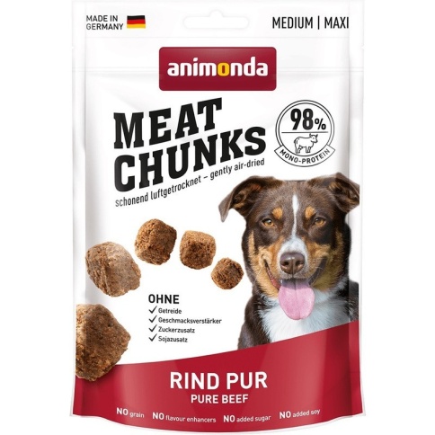 Animonda Meat Chunks Лакомство для взрослых собак мелких пород с индейкой - 60 г (1 шт) фото 1