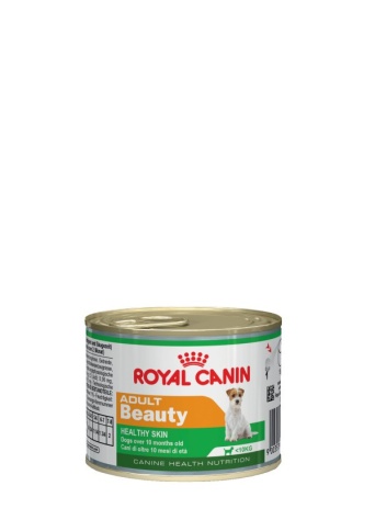 Royal Canin Adult Beauty консервы для взрослых собак для поддержания здоровья кожи и красоты шерсти - 195 г фото 1