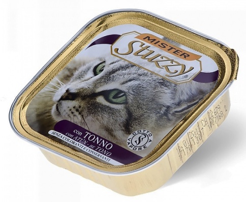 Mister Stuzzy Cat для кошек с тунцом - 100 г фото 1