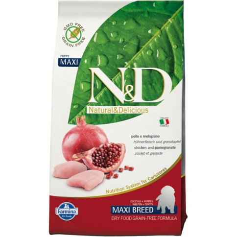 Farmina N&D Dog Chicken & Pomegranate Large Puppy - 2,5 кг фото 1