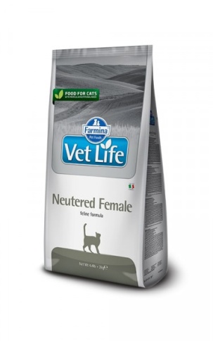 Farmina Vet Life Cat Neutered Female сухой корм для стерилизованных кошек с курицей - 400 г фото 1